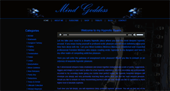 Desktop Screenshot of mindgoddess.com